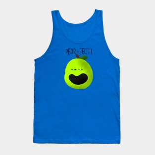 Cute & Funny Pear Design - "Pear-Fect!" Tank Top